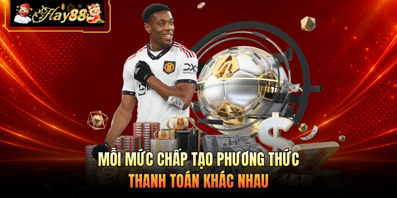 Nhà cái Hay88 Mỗi mức chấp tạo phương thức thanh toán khác nhau
