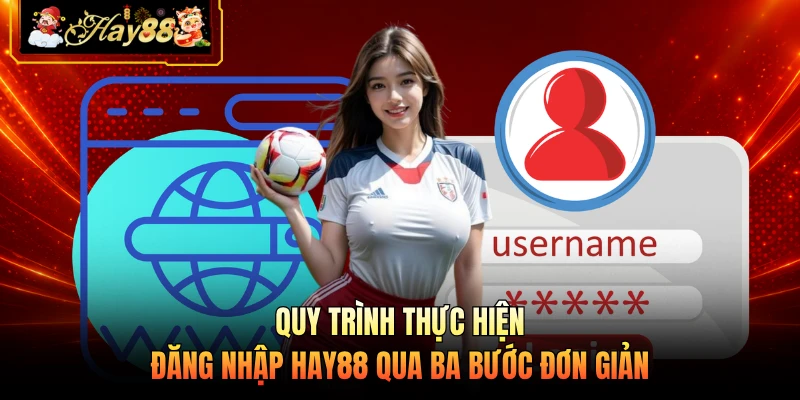 Nhà cái Hay88 Quy trình thực hiện đăng nhập HAY88 qua ba bước đơn giản